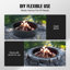 Round Smokeless Outdoor Fireplace-1391126715
