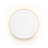 Ramen Mini Wall Sconce, 6", Matte, Paintable White-2104956318