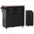 47.2" Farmhouse Kitchen Island With Drop Leaf-1160001773