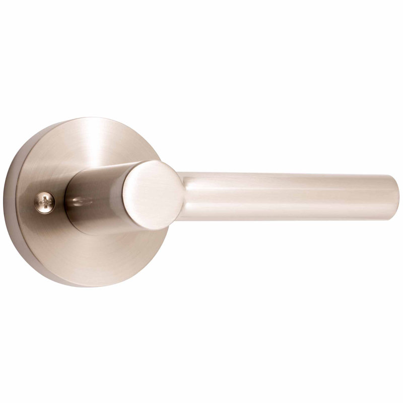 Leviers de porte avec Zurich, Nickel satiné
