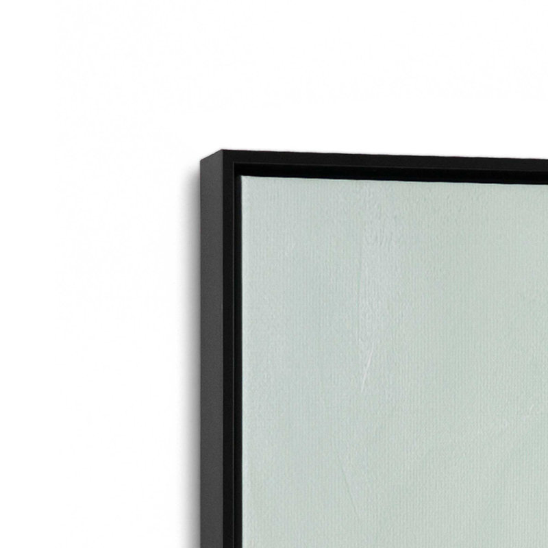 Rolling Verdant Landscapes Set of 2 Canvas Prints in a Gold Frame, 32" x 32", Cadre flottant noir satiné