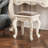 31.5"Luxury Solid Wood Compact Makeup Table with Mirror