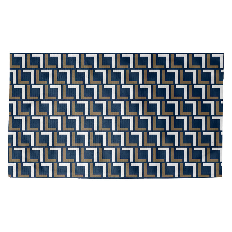 Performance Washable Geometric Indoor Rug, Rectangle 3' x 5'
