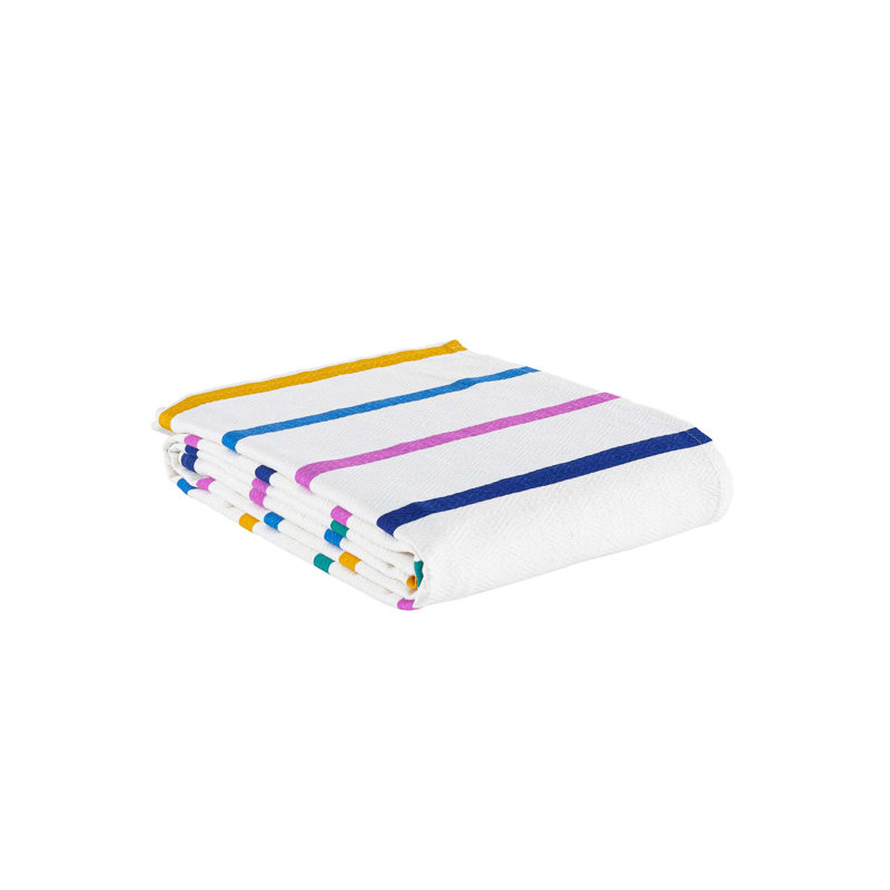 Couvre-lit luxueux 100% coton, 79 x 93 po | Combinaison de couleurs jaune doux et lilas | Lavable à la machine à 30 ° C | Tissu léger de 8,3 oz / pied carré | Parfait pour les chambres confortables et les décorations élégantes