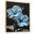 Toile avec cadre flottant or