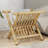 Dakota Fields Magazine Rack 16.5"X12"X13.6" Bamboo