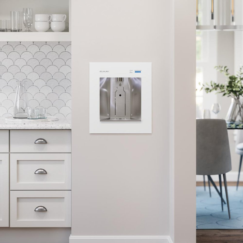 Distributeur d'eau réfrigéré encastré Liv, Blanc Aspen