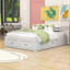 Lit plateforme en bois 6 tiroirs au design épuré-461776987-461776964