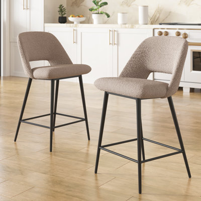 Valdez Boucle Bar & Counter Stool