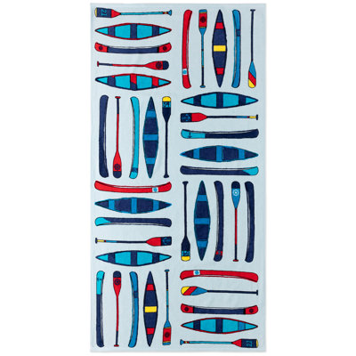  Serviette de plage 100% coton Paddle