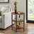 Jakwan Oval End Table with 3-Tier Storage Shelves-524939298