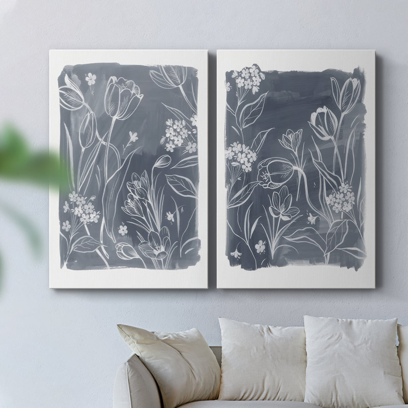 Toile tendue au début de la floraison I-Premium Gallery - Prêt à accrocher, H 12 po x l 16 po