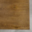 Anco Oak Solid Wood Top Metal Base Dining Table-1890349990-1890350011