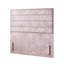 Kiara Stripped Floor Standing Headboard With Divan Base 4 Drawers Crush Velvet Cream With And Metal Feet (Double)-1300845283-1300845308-1266769180