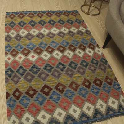 Hults Wool Southwestern Indoor Rug