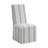 Upholstered Dining Chair with Casters