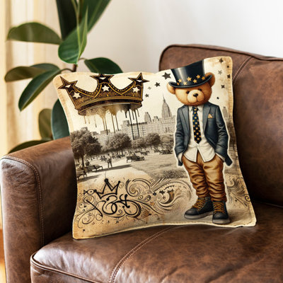 Abstract Throw Pillow