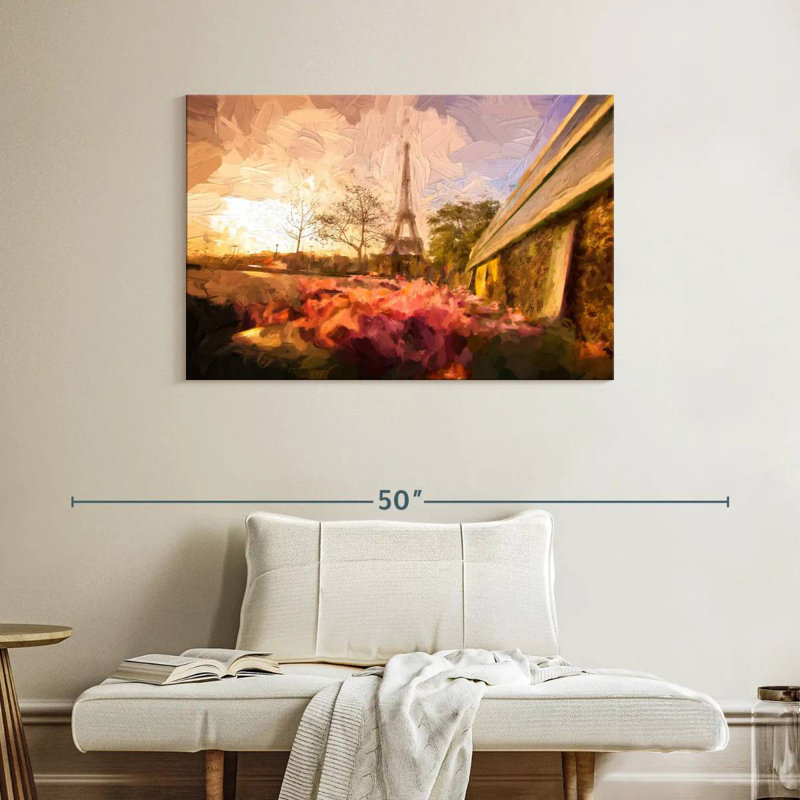 Nicci Paris Landscape, 26" H x 39" W