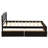 Solid Wood Platform Storage Bed-1506044258