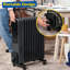 Russell Hobbs Rhofr2500-m-d 2.5kw 11 Fin Digitial Oil Filled Radiator W/ M-shaped Fins In Graphite