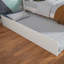 Lit plateforme en bois massif Fitzsimmons avec pied de lit et gigogne assortis-1752791535-1752791441