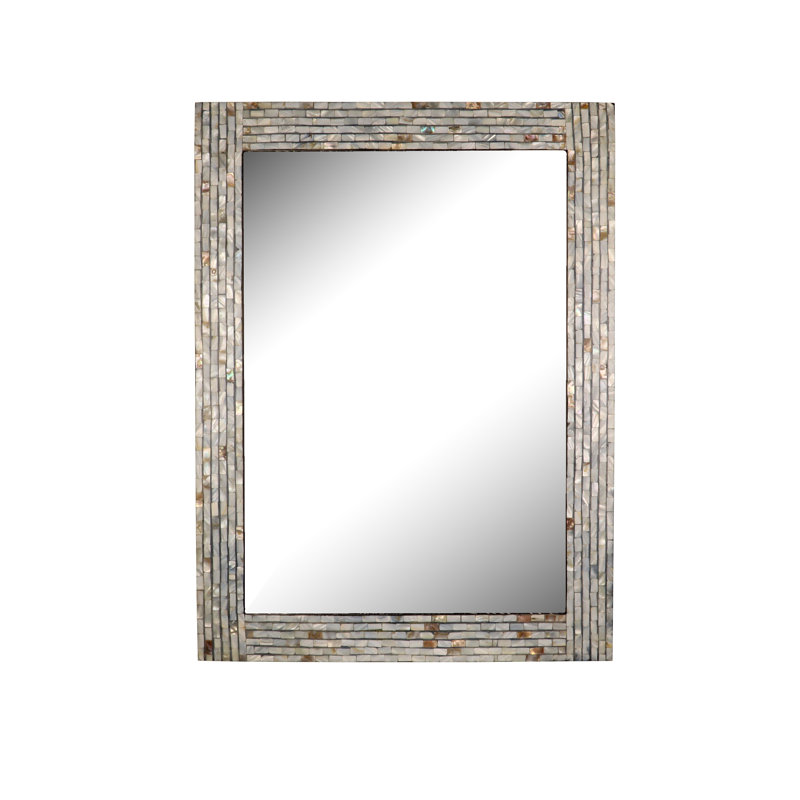 Miroir mural Palo Reflection Seashell, Blanc