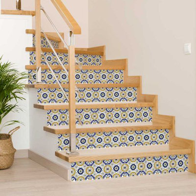6'' W x 6'' L Vinyl Peel and Stick Field Tile