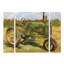 Ensemble de 3 panneaux muraux - Ethan Harper «Rustic Tractors I», art mural sur toile pour le salon, la chambre à coucher ou le bureau 