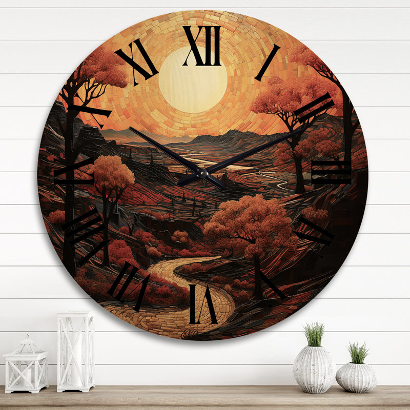 Horloge murale Canyon, Très grand