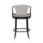 Tabouret de bar rotatif à hauteur de comptoir Otis de qualité commerciale avec cadre en acier de qualité commerciale - ensemble de 6-1039336919-1039336916