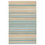 Bellechester Striped Area Rug in Beige/Blue-1874605355