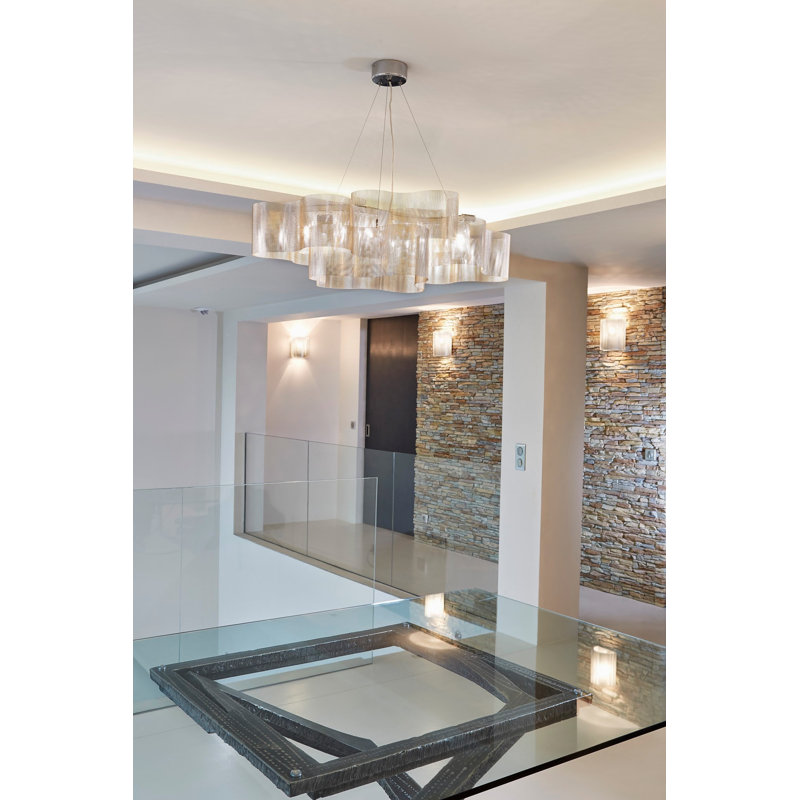 Nuage 5 - Light Chandelier, 12" H x 19" W x 31" D