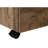 Rolling File Cabinet For Office Use, Brown Laminate, With Storage Compartments Ability, Spaces