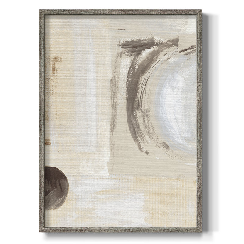 Around The Bend Framed Print - Solid Wood, 11" H x 9" W