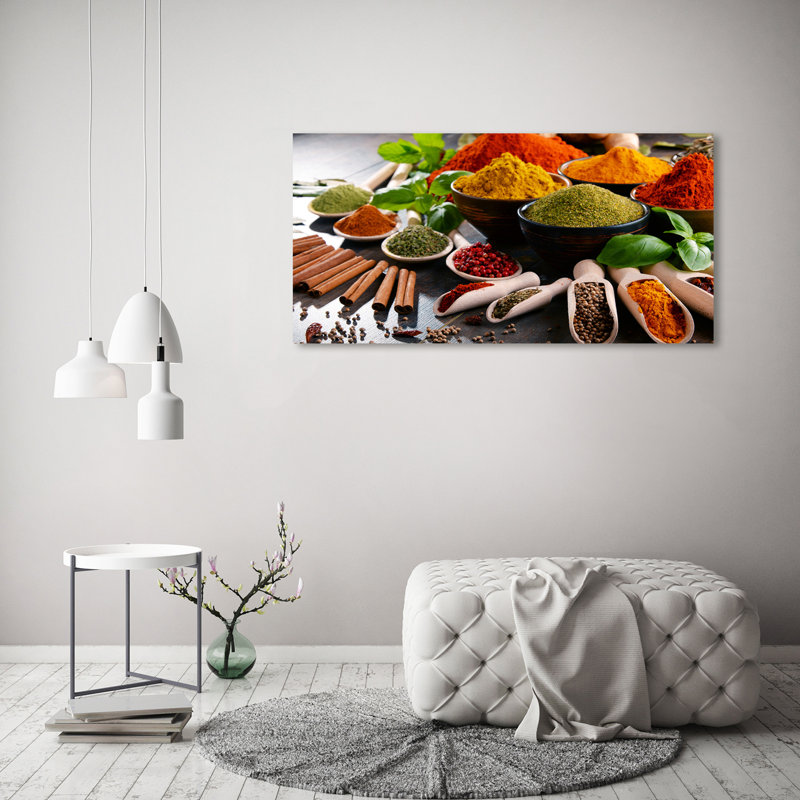 Colourful Spices - Wrapped Canvas Print