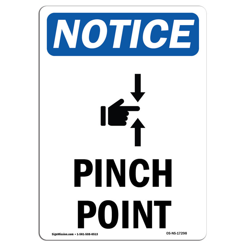 Panneau Pinch Point