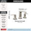 Robinet de salle de bain en nickel brossé Velole-93657133