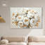 Art floral sur toile, arrangement floral doré par Art Remedy-104321370-111664701