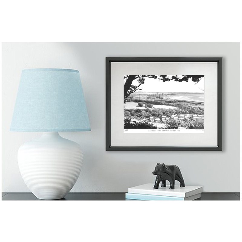 Llanelli, From Stradey Woods 1957 by Francis Frith - Single Picture Frame Print, 45cm H x 60cm W x 2.3cm D
