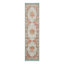 Tapis à motif oriental bleu clair Folmar-23841139