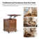 Boise Traditional Storage Lift Top End Table With Charging Station
