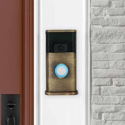 Waves Video Doorbell Cover (Ring 2nd Gen Compatible)