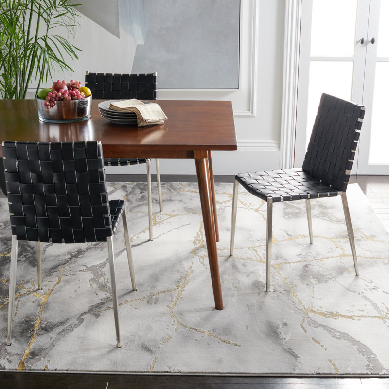 Ahanu Abstract Area Rug, Square 201cm
