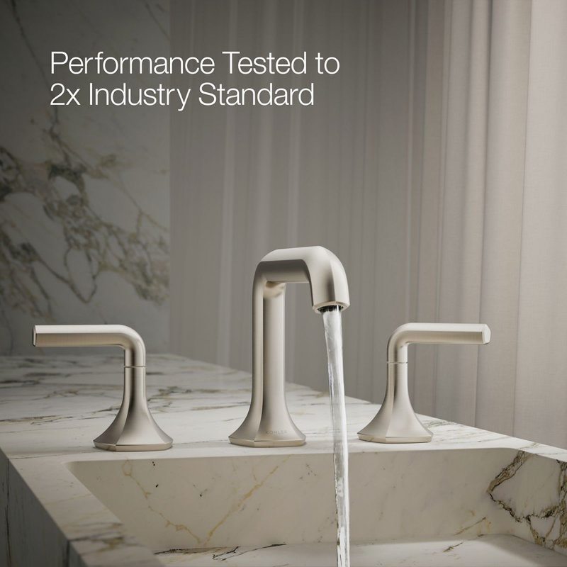Occasion Single Hole Bathroom Faucet, Vibrant Brushed Nickel