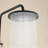 Modern 10" Wall Mounted Exposed Rainfall Shower System with Height Adjustable Handheld Shower and Rotatable Shower Head-129184331