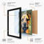 Terrier's Gaze Modern 1 Piece Single Picture Frame Wall Art-610852536-610852537