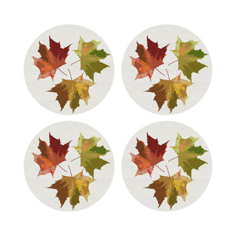 Napperon Autumn, Blanc