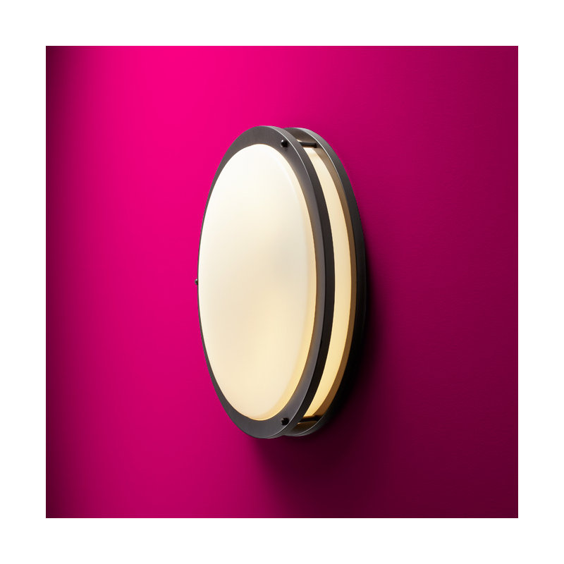 Oracle Acrylic Flush Mount, Old World