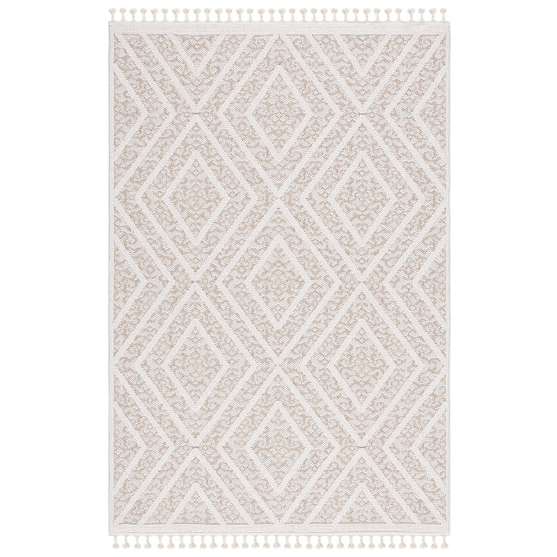 Alibek Performance Geometric Indoor/Outdoor Area Rug, Runner 2'2" x 8'