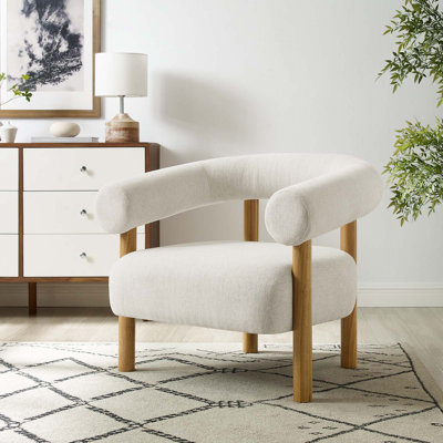 Fauteuil large de 36 po Modway Sable